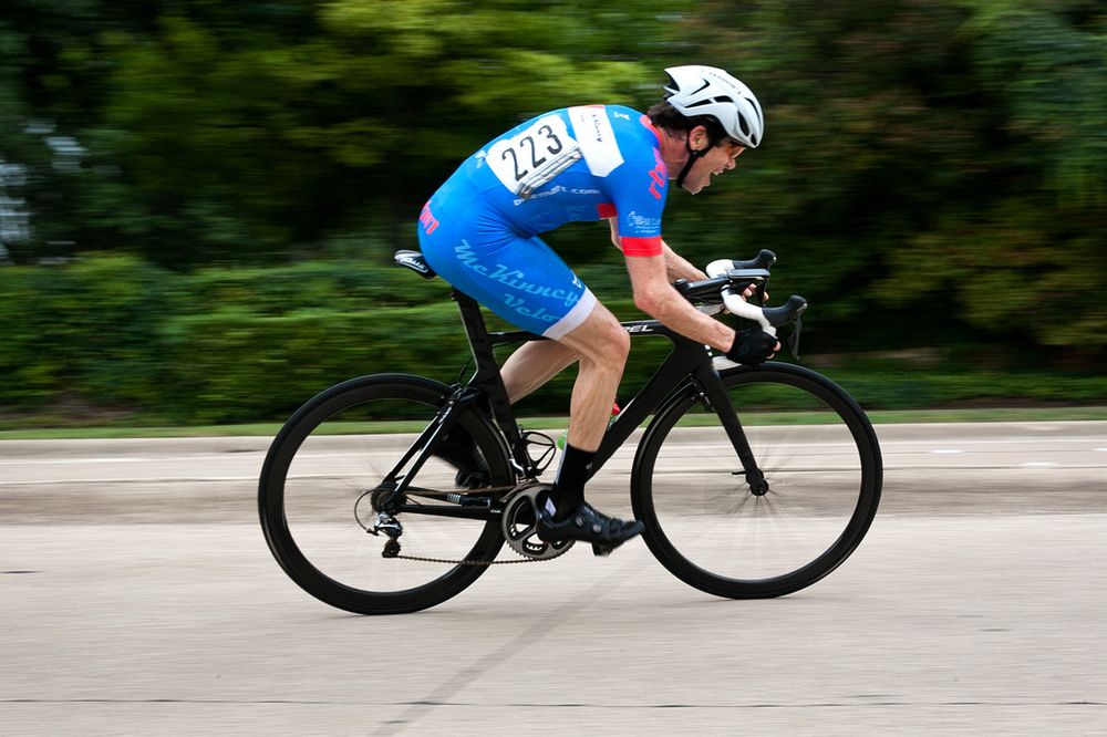 Bill racing in the 2015 Texas State Criterium Championship