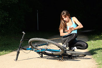 What should I do after a bicycle injury